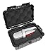 CASEMATIX Compact Waterproof Microphone Travel Case Bag - Designed to Carry Blue Raspberry Premium Mobile USB Microphone for PC, Mac, iPhone and iPad - Rugged Outer Shell and dense Foam