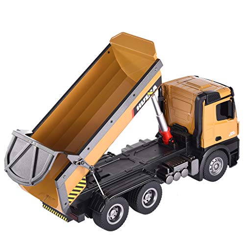 image for shamoluotuo-RC car shamoluotuo RC Dump Truck 1:14 10CH 2.4G Mine Engin