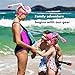 Face Snorkel Mask - Scuba Diving Full Face Mask - Underwater Breathing Snorkeling Masks - Full-face Swim Mask Adult - 180 Panoramic Full View - Sea Ocean Dive Mask Kids - Dry Top Fullface Snorkle Mask