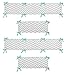 Sweet Jojo Designs Gray and Turquoise Blue Zig Zag Collection Crib Bumper