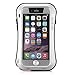 iphone 6 Plus / 6s Plus Case, Tomplus Aluminum Alloy Metal Corning Gorilla Glass Shockproof Dustproof Weatherproof Limited Waterproof Case Heavy Duty Protection Hard Cover for Apple iPhone 6/6s Plus 5.5 inch(silver)