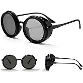 Loycco Hand Made Nd-400 9 Gears Round Polarized Adjustable Dimming Men Sunglasses women Filter Diving Fishing