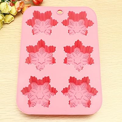 Christmas Snowflakes Mold Chocolate Fondant Cake Mould
