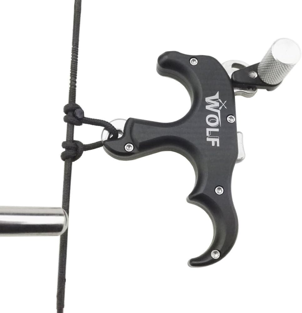 Sharrow Automatic Bow Release 3 Finger Thumb Release Archery Release