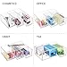 mDesign Plastic Stackable Desktop Organizer Tower Storage Station with 3 Drawers for Home Office - Holds Pens, Sticky Notes, Binder Clips, Notepads, Gel Pens, or Erasers - Lumiere Collection - Clear