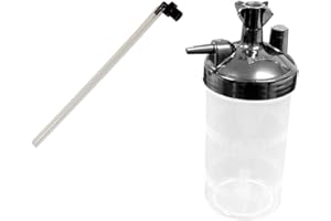 HEALTHLINE Humidifier Bottle and Tubing Connector Elbow 12" for Portable Oxygen Concentrator (1)