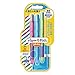 Paper Mate InkJoy Quatro Retractable Ballpoint, Medium Point, Assorted Fun Colours, 2 + 1 Pack