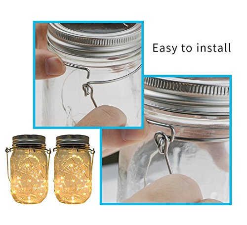 muscccm 6 Pack Stainless Steel Wire Handles (Handle-Ease) for Mason Jar, Ball Pint Jar, Canning Jars, Mason Jar Hangers… 5 muscccm 6 Pack Stainless Steel Wire Handles (Handle-Ease) for Mason Jar, Ball Pint Jar, Canning Jars, Mason Jar Hangers… - Image 6