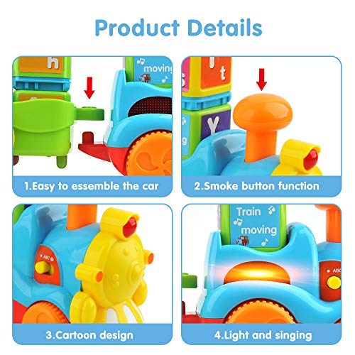 image for Gizmovine Learning Toys for 2 Year olds , Toddler Boy Train Toys Educa