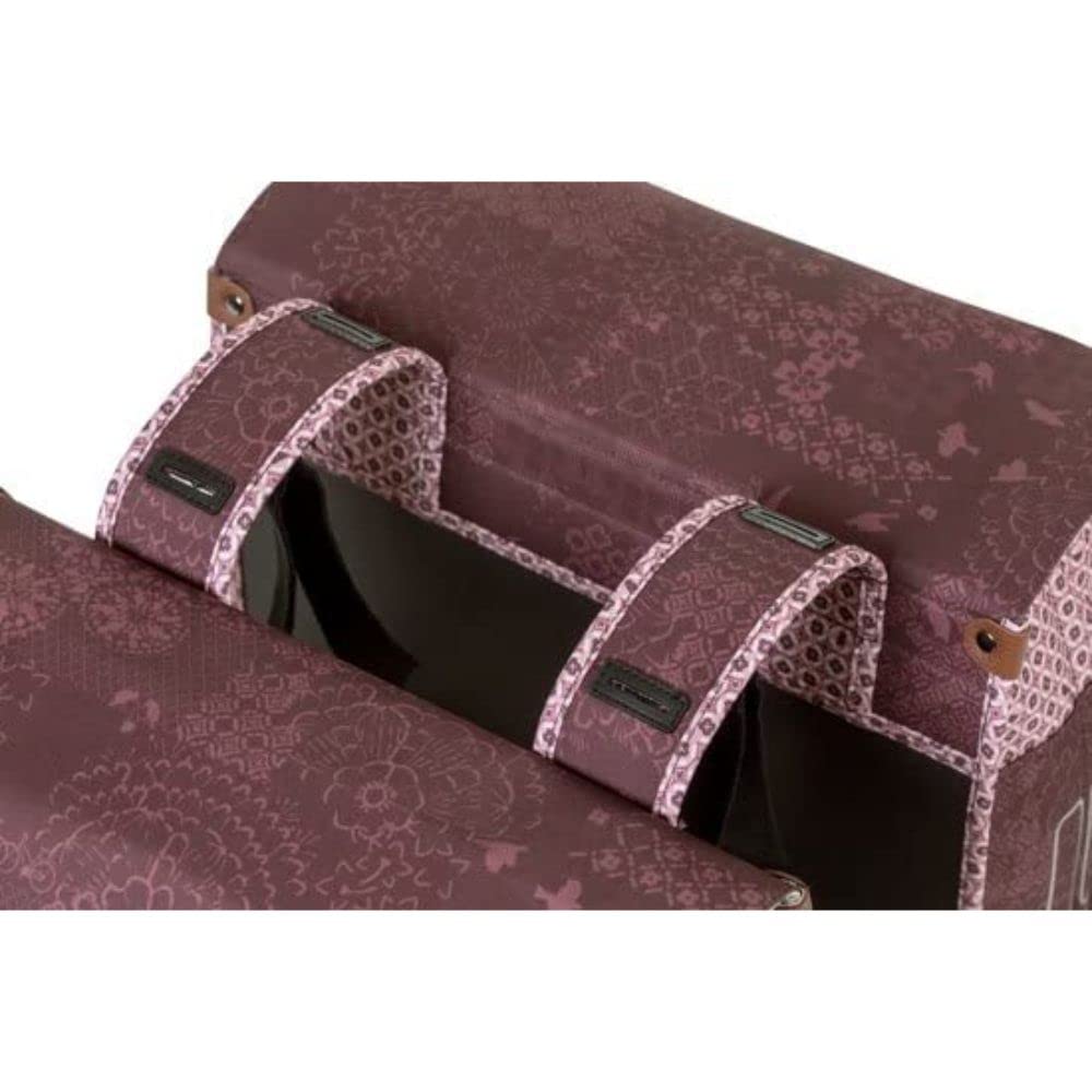 Basil Unisex's Boheme Double Bag Carry, Fig Red, 35L, BAS18012