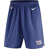 Men's Nike New York Giants M NK Short Knit Rush Blue/White Size Medium