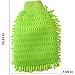 Super Car Wash Mitt - 2 Pack- Chenille Microfiber - 1 Dual Side Woven Mesh,1 Double Side. Auto Detailing, Lint Free, Scratch Free, Interior Exterior Polishing, Duster, Use Wet/Dry. Quality Guaranteed