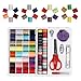 Sewing Thread 100 Quantity Mixed Colors Sewing Kit For Basic Sewing Machine, Emergency and Travel (LT-B00BWXDHZY)