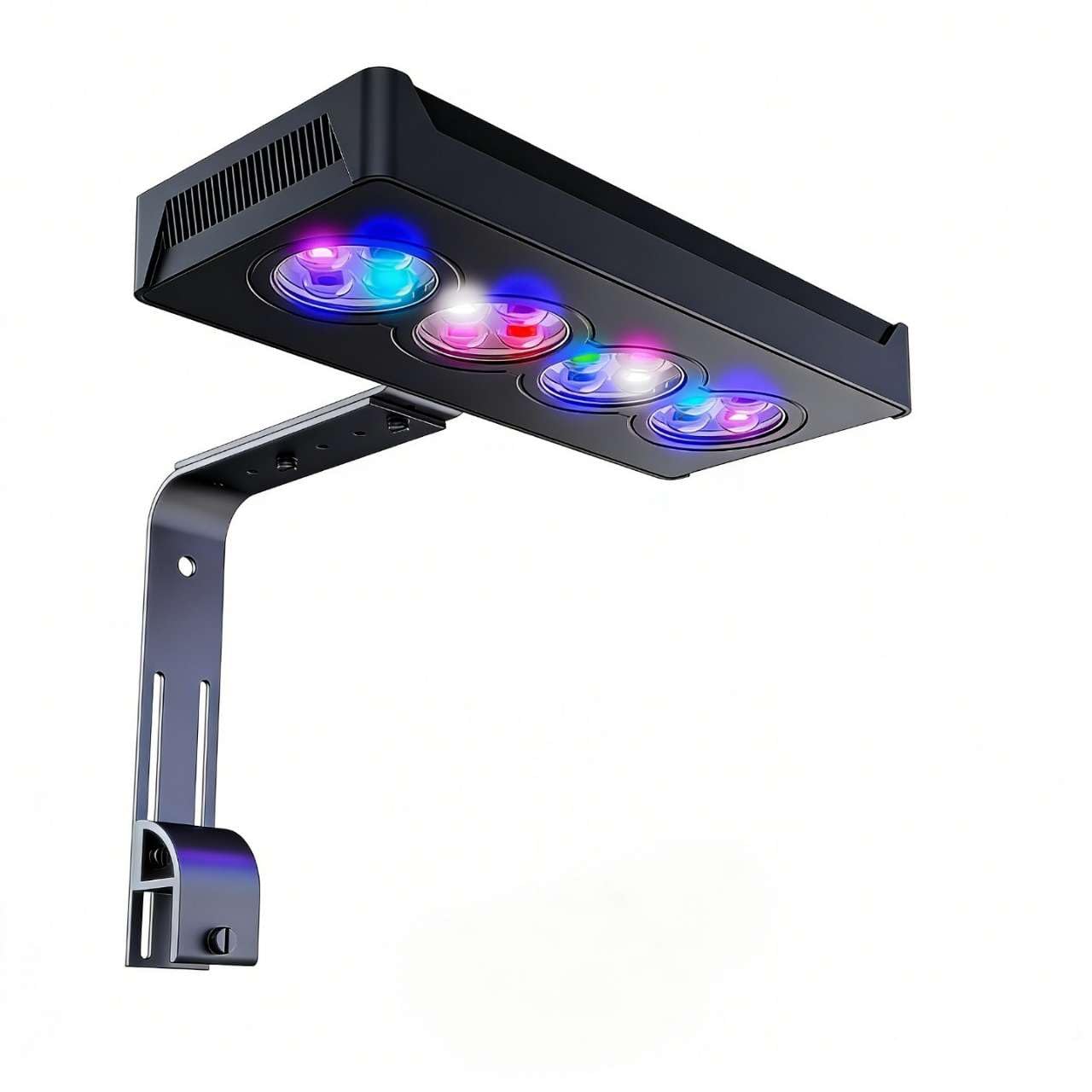 Photo 1 of Ahareef 60W Full Spectrum Reef LED Light for Coral – Dimmable Saltwater Aquarium Light for SPS & LPS with Sunrise, Sunset & Moonlight – Nano Reef Tank 20–36" Up to 60 Gallons