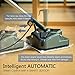 LIGHT 'N' EASY Steam Mop, Powerful Floor Steamer Cleaner Mopper with Automatic Steam Control for Hardfloor, Laminate, Tile, Grout and Carpet (Blue)