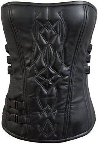 Goodcosplay Women's Black Corset Underworld Awakening Selene Costume Outfit Attire Sexy Vintage Underbust