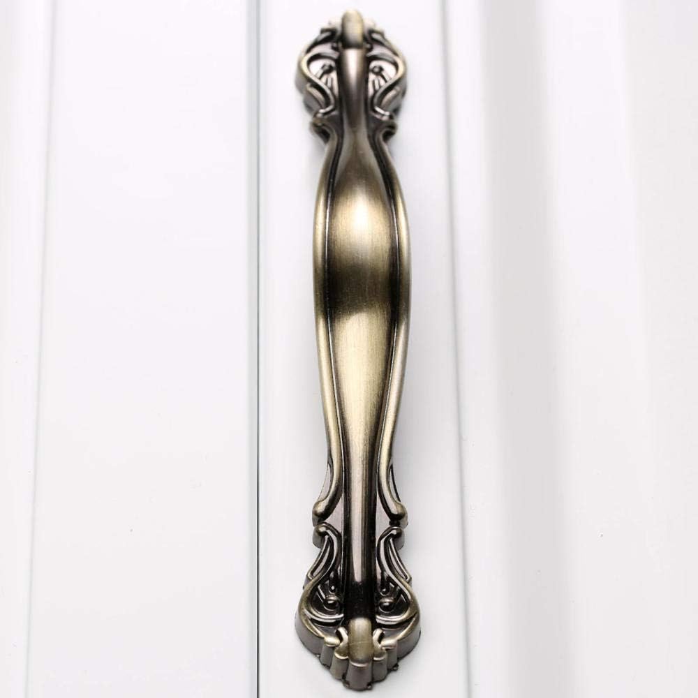 Toiong 6PCS Mango de hardware de cocina Cerámica Tiradores Aleación de