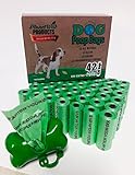 Planet Wise Products Best Dog Poop Bags 630-Count,Pet Waste Removal No Leak Plastic with Dispenser Leash Clip Bag Holder-Litter Disposal System, 42 Refill Rolls Unscented-100% Guarantee!
