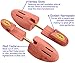 STRATTON CEDAR SHOE TREE 2-PACK FOR MEN (for 2 pairs of shoes) - GROWN IN USA