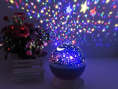 AMPERSAND SHOPS Night Light Projection Lamp (Pink)