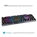 Redragon K556 RGB LED Backlit Wired Mechanical Gaming Keyboard, Aluminum Base, 104 Standard Keysthumb 3
