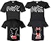Mr Mrs Disney Couple Shirts, Matching Couple Shirts, His and Her Shirts, King Queen Shirts Black - Black Man Large - Woman Medium