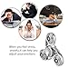 MAXAH Hand Fidget Spinner with Diamonds High Speed Alloy Gyroscope Focus Toy Stress Reducer Relieve Anxiety and Boredom,Passed the Safety Standard ASTM F963-16 Test