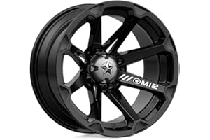 MSA Offroad Wheels MA12 14X7 4X110 G-BLK -47MM - M12-14710