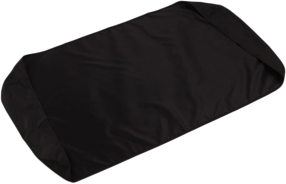 Forfar Piano Cover Piano Dust Cover for 88-key keyboard Electronic Piano Keyboard Dust Cover with a Drawstring (Black)