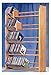 Wood Shed 501 Solid Oak 5 Row Dowel CD Rack