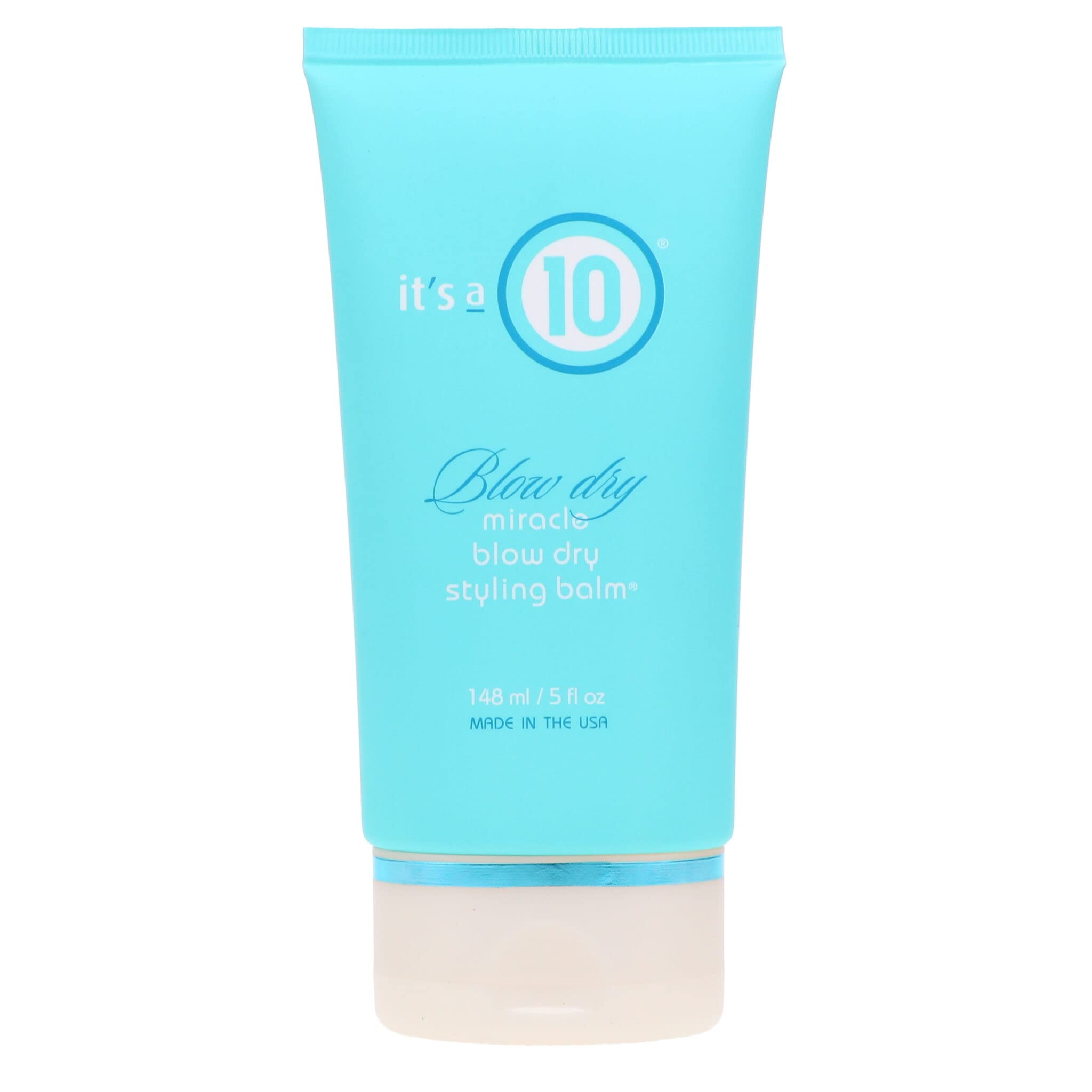 It's a 10 Haircare - Miracle Blow Dry Styling Balm, Frizz-Free, Non-Greasy, Adds Definition, 148ml