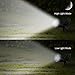 Litom 2in1 Upgraded Solar Power Spotlight with 2 Solar Panel Waterproof Solar Landscape Lights 2 Pack