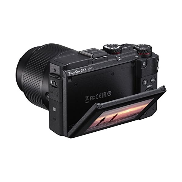 Canon PowerShot G3 X Digitalkamera - mit Ultra-Weitwinkelobjektiv (20,2 MP, 25-Fach optischer Zoom, 8cm (3,15 Zoll) LCD… – Bild 6