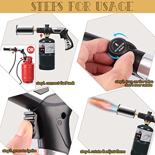 Yevheniys POWERFUL SearPro Cooking Torch Sous Vide Charcoal Lighter