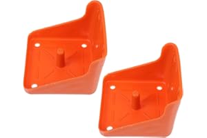 SHINYPASING Cattle Salt Brick Holder 2Pcs Sturdy Mineral Block Boxes for Sheep and Livestock Use Assorted Style
