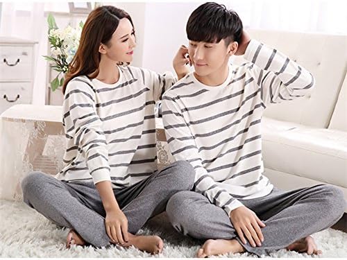 Amazon Co Jp Qqqinglu 春 男女 2点上下 セット 個性 シンプル パジャマ ペアルック お揃い カップル 海外旅行 ロマンチック バレンタイン ゆったり ルームウェア 寝巻き 長袖 ズボン L K136 女xxl 女上下セット 服 ファッション小物