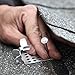 Heat Cable Roof Clip for Securing Ice Dam Heat Tape and Heat Cable to Roofs (25 Pack) (Aluminum)