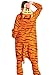 CHAOSHUO Halloween Onesie Costume Animal Cosplay Pajamas Unisex(Yellow, XL (Height 66