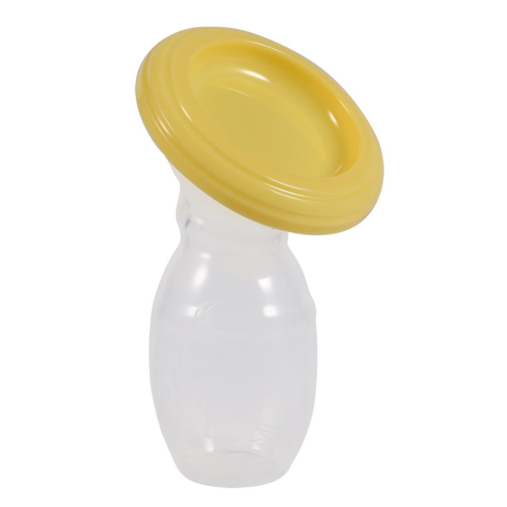 Manual Silicone Pump, PP Breast Pump Female Breastfeeding Strong Suction Device Breast Pump for Baby Nursing with Transparent Design
