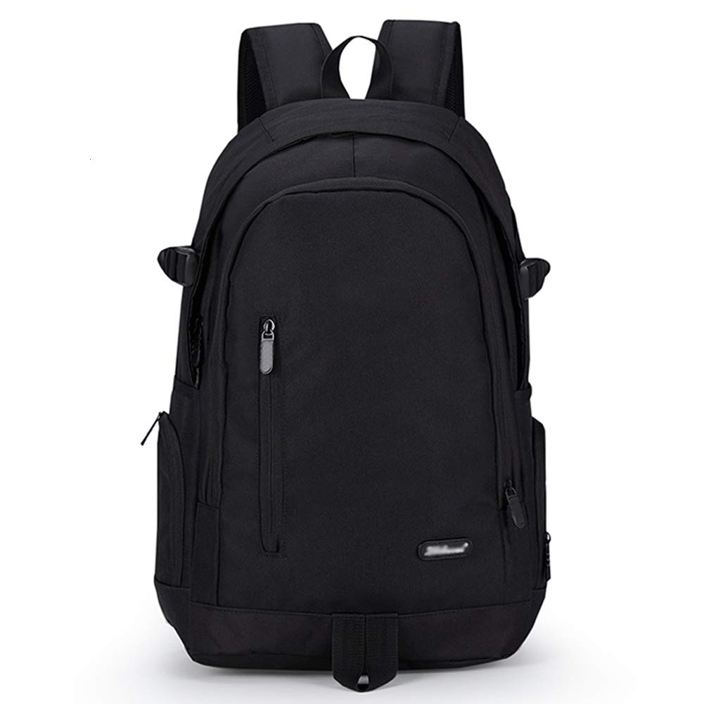 Unisex Backpack College Bookbag School Backpack Schoolbag Rucksack Casual Daypack for Sports Outdoor Travel Hiking Camping(School Backpack for Black)