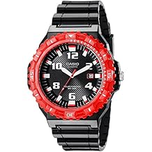 Casio Men's MRW-S300H-4BVCF Tough Solar Watch With Black Resin Band