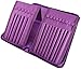 Paint Brush Holder - Organizer for 15 Long Handle Brushes - Storage for Acrylic, Oil & Watercolor Art Paintbrushes - Artists' Quality Supplies by MyArtscape™ (Royal Purple)