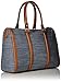 Fossil Kendall Large Satchel Satchel Bag, Chambray, One Size