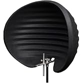 Aston Microphones Halo Portable Microphone Reflection Filter, Black