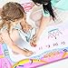 STREET WALK Water Doodle Mat- Kids Painting Writing Doodle Board Toy - Color Drawing Mat Bring Magic Pens Educational Toys for Age 3 4 5 6 7 8 9 10 11 12 Year Old Girls Boys Toddler Gift