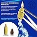AurAmbiance Backflow Incense Cones Extra Large 2 Scent Multipack: Sweet Jasmine & Green Tea Cone Incense, 140pcs