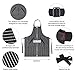 Adjustable Bibs Apron, Kitchen Cooking Apron