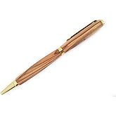 Trees Of The Land Handmade ballpoint pen handcrafted from Bethlehem Olive wood