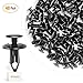 GOOACC Nylon Bumper Fastener Rivet Clips Car Door Clip Panel Audio Video Dashboard Dismantle Kits Installer Pry Tool (40PCS Fastener Rivet Clips) primary