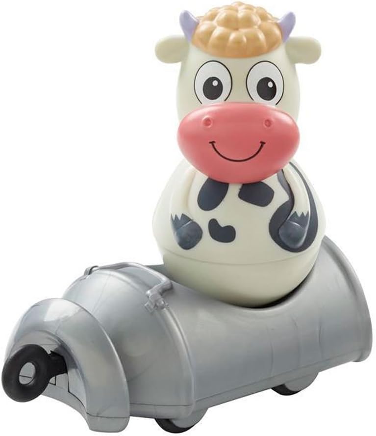 Weebledown Farm Wobbly Figure and Mini Vehicle Daisy the Cow